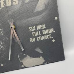 Dog Soldiers Inspired Slate Clock With Acrylic Stand - thumbnail 3