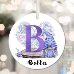 Gonk Gonks Christmas Personalised Kids Bauble Ornament Decoration Gift Present Keepsake Tree Xmas Eve Box Mum Daughter