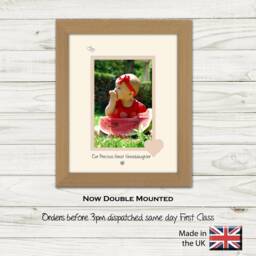 Great Granddaughter Photo Frame Our Precious Gift For Mother's Day Landscape 735F Or Portrait 1044F - thumbnail 2