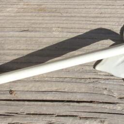 2 Hand Forged Candle Sconces Wall Hung Star Holders Ivory Cream White Metal Decor Christmas Gift 6.7 - thumbnail 3