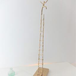 Slender Statue Sculpture - The Moon Catcher Modernist - thumbnail 2