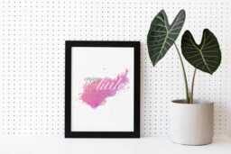 Unique Picture Frame - 21.5x16.5 With Saying - Stylish Decoration & Perfect Gift Idea - thumbnail 1