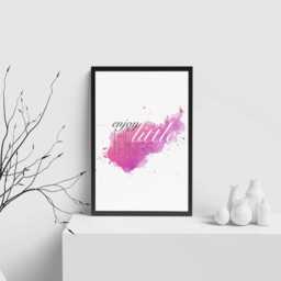 Unique Picture Frame - 21.5x16.5 With Saying - Stylish Decoration & Perfect Gift Idea - thumbnail 2