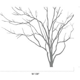 Realistic Winter Tree With Birds Wall Decal Headboard Home Decor Stick On Art By Decalisland - Sd 051 - thumbnail 2