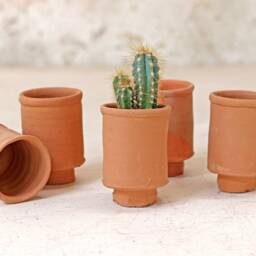 Set Of Mini Cylinder Plant Pots - thumbnail 3