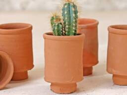Set Of Mini Cylinder Plant Pots