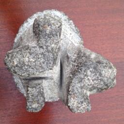 Borucan Indian Stone Metate, Grinding Sculpture, Authentic, Historical, Limited - thumbnail 4