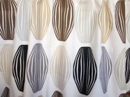 Curtain Panel White Grey Beige Brown Black Paper Lamps Cafe Curtain Kitchen Valance , Also Runner Napkins Available, Great Gift