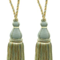 "D??copro Tassel Tieback, Length 12"" - 30.5cm, Spread 30" - thumbnail 2