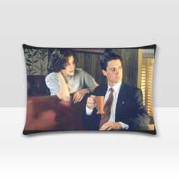 Twin Peaks Pillow Case, Pillow, Bedding, Bedrrom, Tv, 90S, Cult, Tv, Cult Nighnties , David Lynch - thumbnail 3