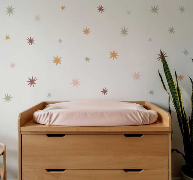 Scandi Starburst Nursery Wall Stickers - image 1