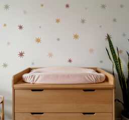 Scandi Starburst Nursery Wall Stickers - thumbnail 1