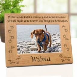 Dachshund, Doxie Dog Gifts For Men, Personalized Picture Frame Lovers, Mom, Dachshund Dad, Girls - thumbnail 3