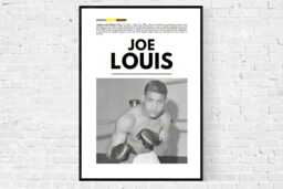 Joe Louis Boxing Poster Semi-Gloss Art Print - thumbnail 1
