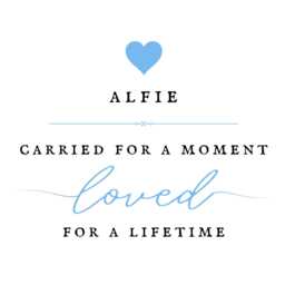 Personalised Baby Loss Candle Miscarriage Keepsake Memorial Gift Card W - thumbnail 4