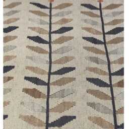Handmade Swedish Kilim Rug Custom Scandinavian Wool Rug - thumbnail 3
