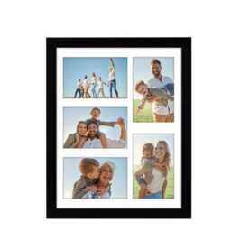 Multi Photo Collage Frame - 5-Picture Mdf Wall Art - thumbnail 2