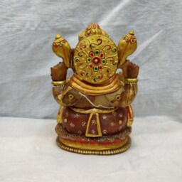 Jade Stone Ganesha, Religious Gemstone Ganesh, Spiritual Gem Figurines, Lord Ganpati, Crystal Quartz Ganesha, Gifting Ideas - thumbnail 4