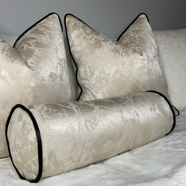 "Luxury Bolster Cushion 16"" X 6" - image 1