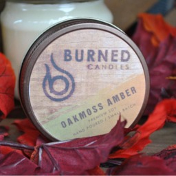 Oakmoss & Amber Soy Candles - thumbnail 2