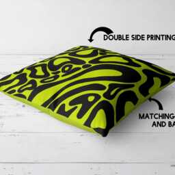 Lando Norris Print Cushion - Custom Background Colour Formula Racing Pillow Sofa Or Bed Throw F1 Motorsport Fan Room Decor - thumbnail 3