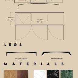 Handmade Mid Century Modern Walnut Credenza - Scandinavian Sideboard - thumbnail 3