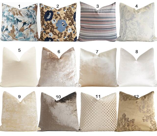 Luxury White Velvet Pillow Cover, Decorative Pillow, Euro Sham, Modern 20 X 20, 22 22, 24 24, 26 26, Wholesale Pi - image 1