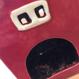 Ceramic Tealight Loveheart House Candle Holder Seaside Home Cosy D??cor - thumbnail 4