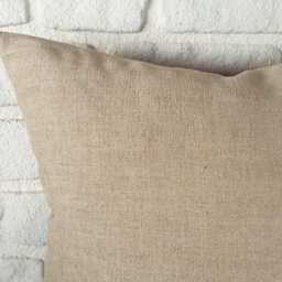 Terracotta Vegan Leather Pillow Cover Modern Scandinavian Decor - thumbnail 4