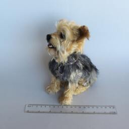 Needle Felted Dog Yorkshire Portrait Dog-Wool Animal Sculpture - Eco Friendly Art-Collectible Artist Animals-Art Doll - thumbnail 3