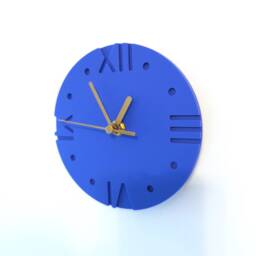 Mini Modern Roman Numerals Acrylic Clock - thumbnail 4