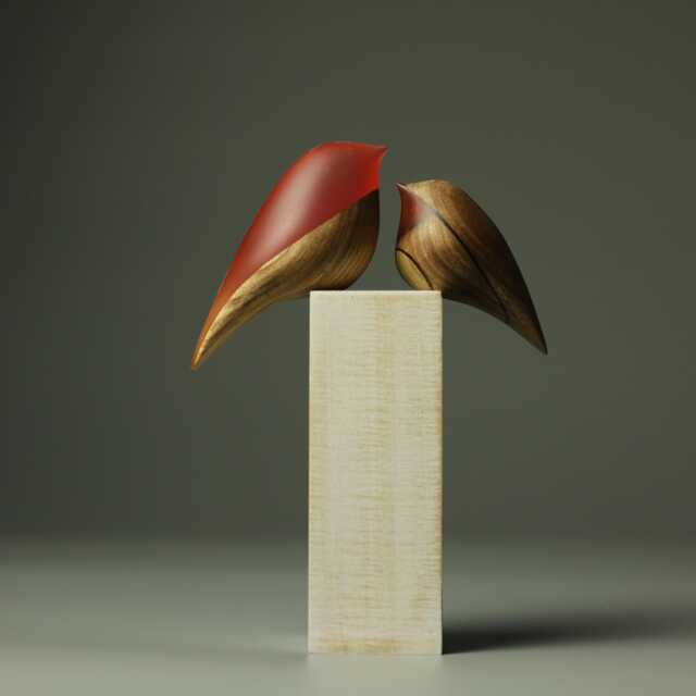 Duo Love Birds - 77B - image 1