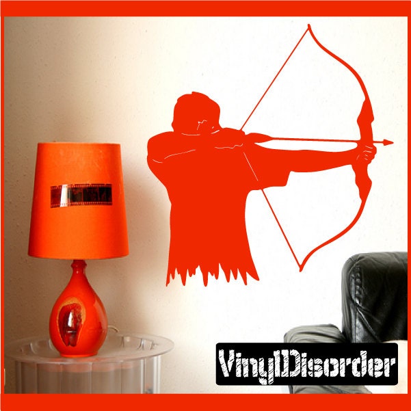 Archer Archery Vinyl Wall Decal Or Car Sticker - Archeryst004Et - image 1
