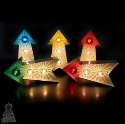 American-style Metal Arrow Light, Retro Marquee Sign For Wall Display - 40cm