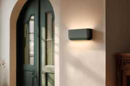 Naaya Color Light Box Ceramic Sconce, Minimalist Up Down Wall - thumbnail 1