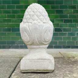 Fantasy Acorn Sculpture Concrete Ball Figurine Cement Statue Outdoor Decoration Garden Ornament Acorn Lover Gift Yard Art - thumbnail 4