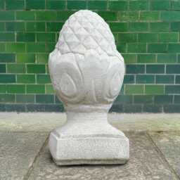 Fantasy Acorn Sculpture Concrete Ball Figurine Cement Statue Outdoor Decoration Garden Ornament Acorn Lover Gift Yard Art - thumbnail 1