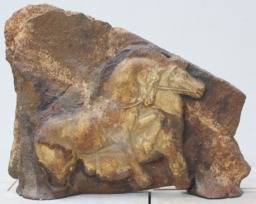 Parthenon Frieze Chariot ??mbossed Stone Porcelain Sculpture Of Acropolis Greek Artwork - thumbnail 1