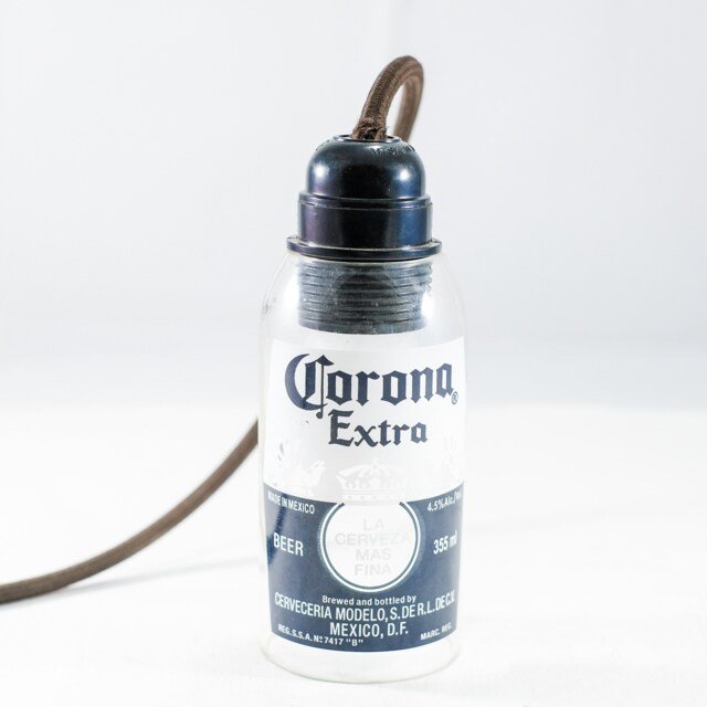 Corona Hanging Pendant Lamp Made From The Bottle - image 1