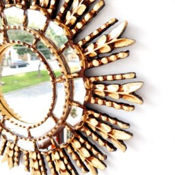 "Peruvian Mirrors ""Leaves 45cm" - thumbnail 2