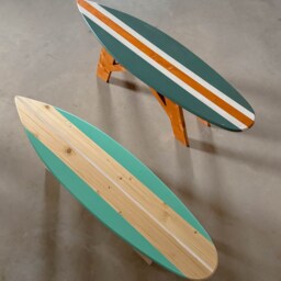 Surfboard Coffee Table Modern Furniture - thumbnail 3