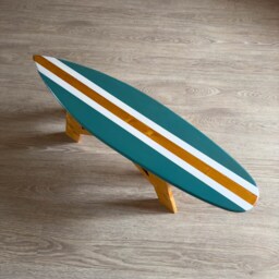 Surfboard Coffee Table Modern Furniture - thumbnail 2
