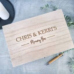 Couples Memory Keepsake Box - thumbnail 1