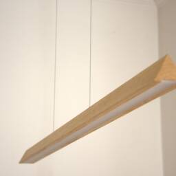 Hanging Lamp Wooden Ceiling Light Led Triangle - thumbnail 3