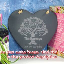 Birthday Gift For Mum. Personalised Led Family Tree Lamp. Present Mum With Family Names. Illuminated Home Decor. Unique Christmas Gift - thumbnail 4