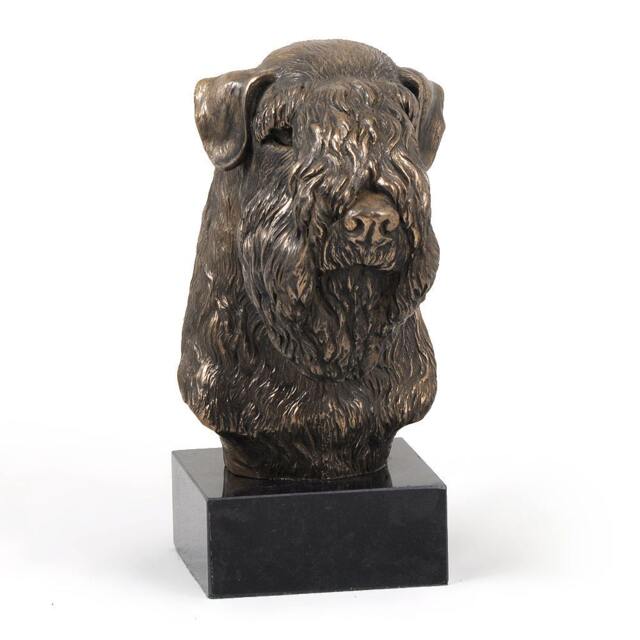 Wheaten Terrier Soft Coated, Dog Marble Statue, Limited Edition, Artdog. Made Of Cold Cast Bronze. Perfect Gift. Limited Edition - image 1