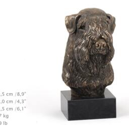 Wheaten Terrier Soft Coated, Dog Marble Statue, Limited Edition, Artdog. Made Of Cold Cast Bronze. Perfect Gift. Limited Edition - thumbnail 4