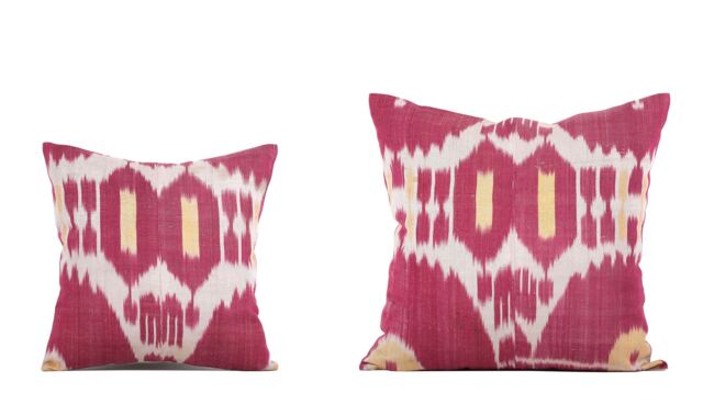 Set Of 2 Pcs, Old Ikat Pillow Cover, Pillow, 15.75 - image 1
