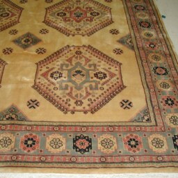 9'11'' X 8'1'' Handmade Hand-Knotted Oriental Rug A57239 - thumbnail 3