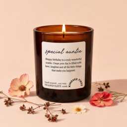 Personalised Auntie Gift For Aunt Soy Wax Scented Candle - thumbnail 1
